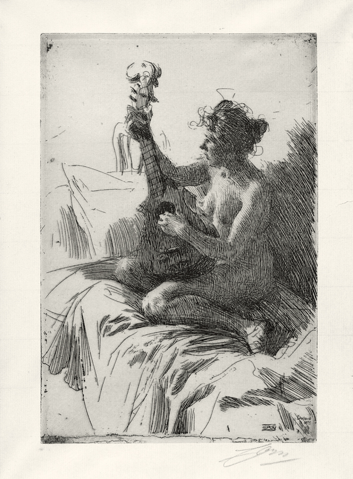  安德斯·莱奥纳德·佐恩 Anders Leonard Zorn —— 佐恩(素描) (97)